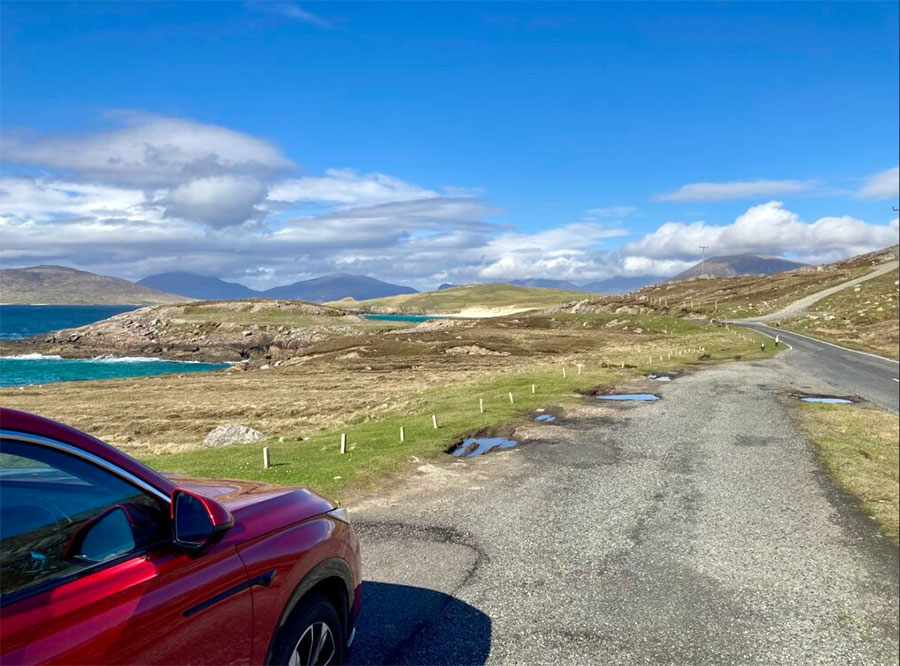 Driving in the Outer Hebrides